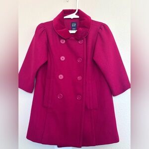 GAP Toddler Coat in Rich Red